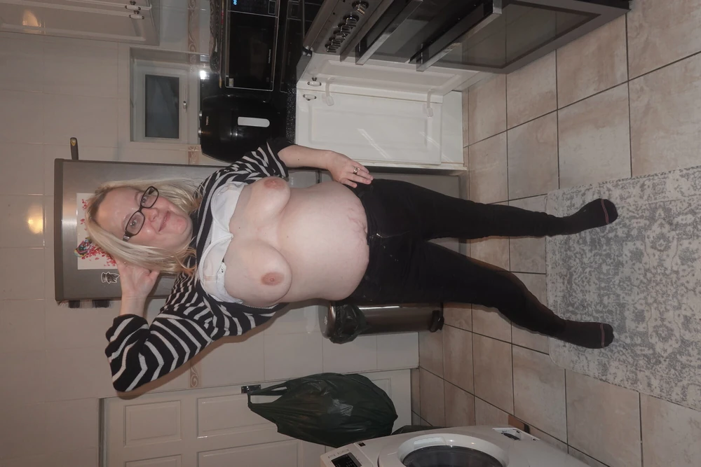 Wife showing off tits #4