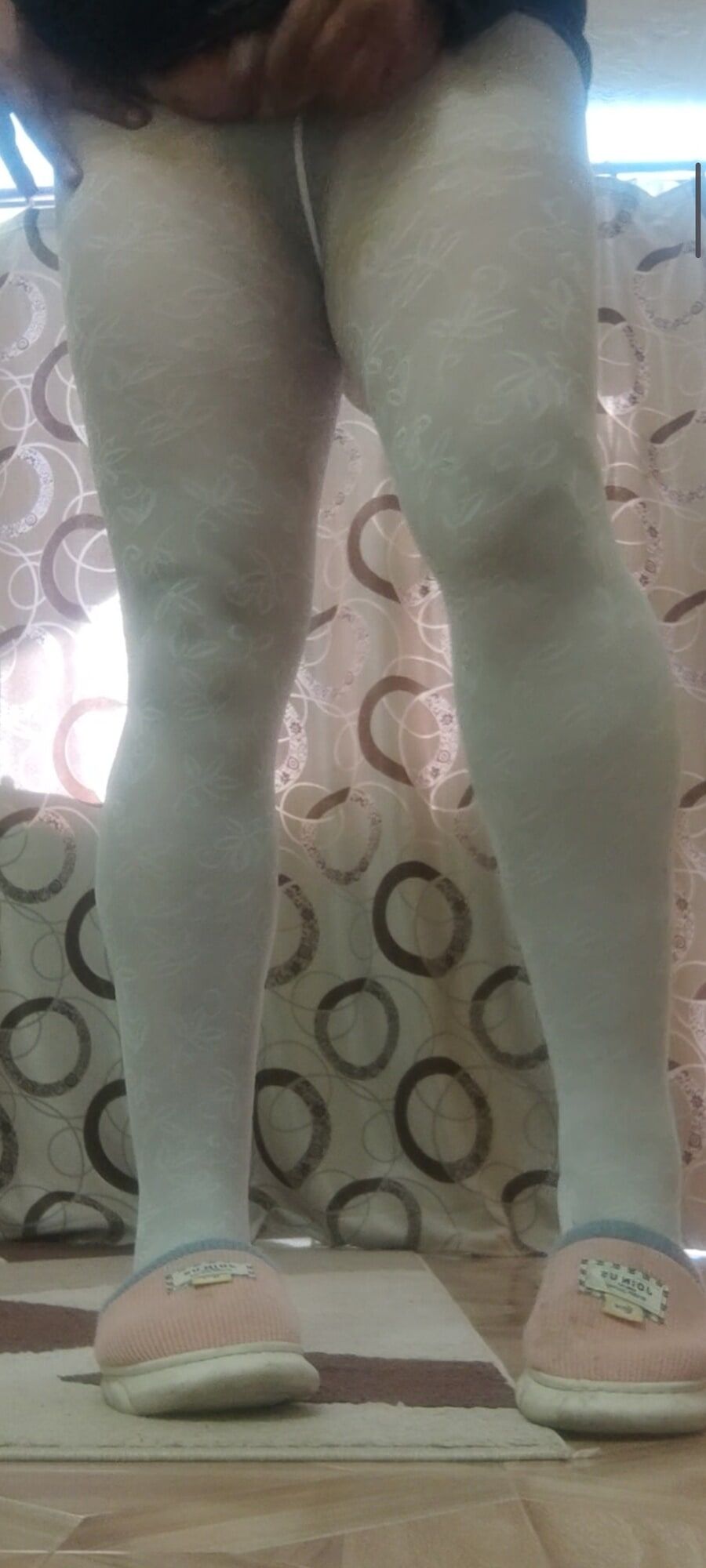 White pantyhose for teens #2