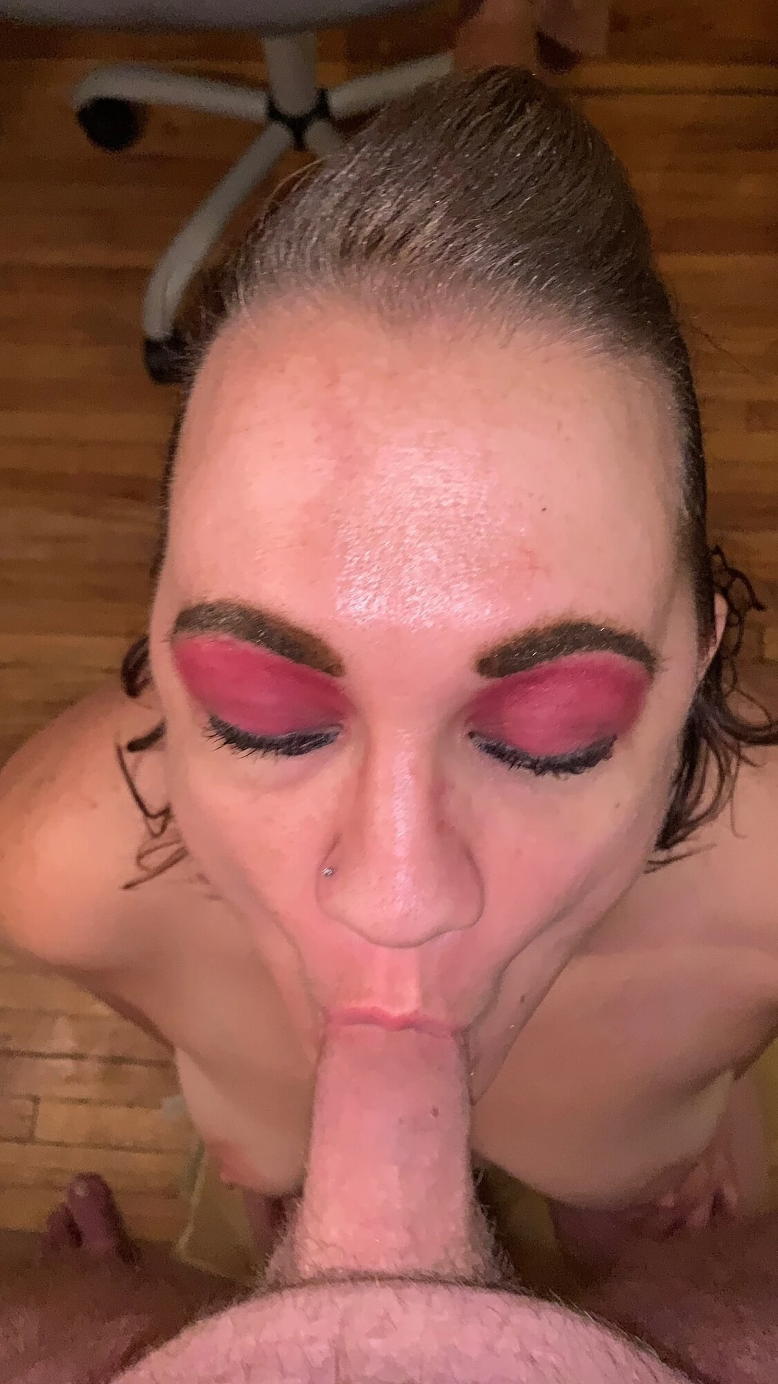 Chubby Cock Sucking Slut #42