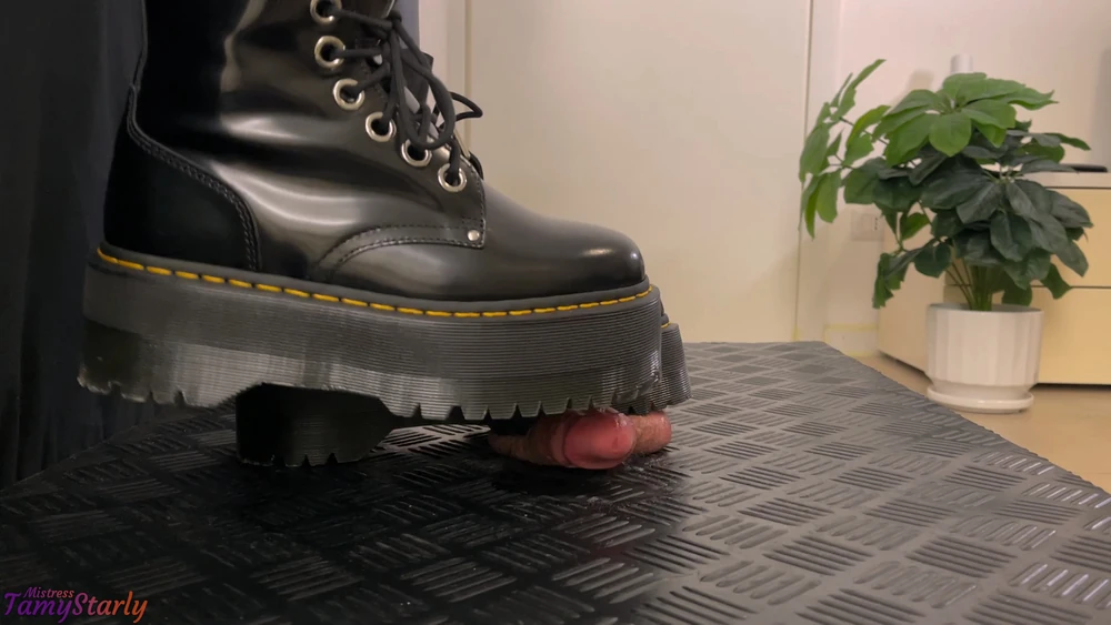Your Cock vs My Dr. Martens - Cock Balls Crush Trample #5
