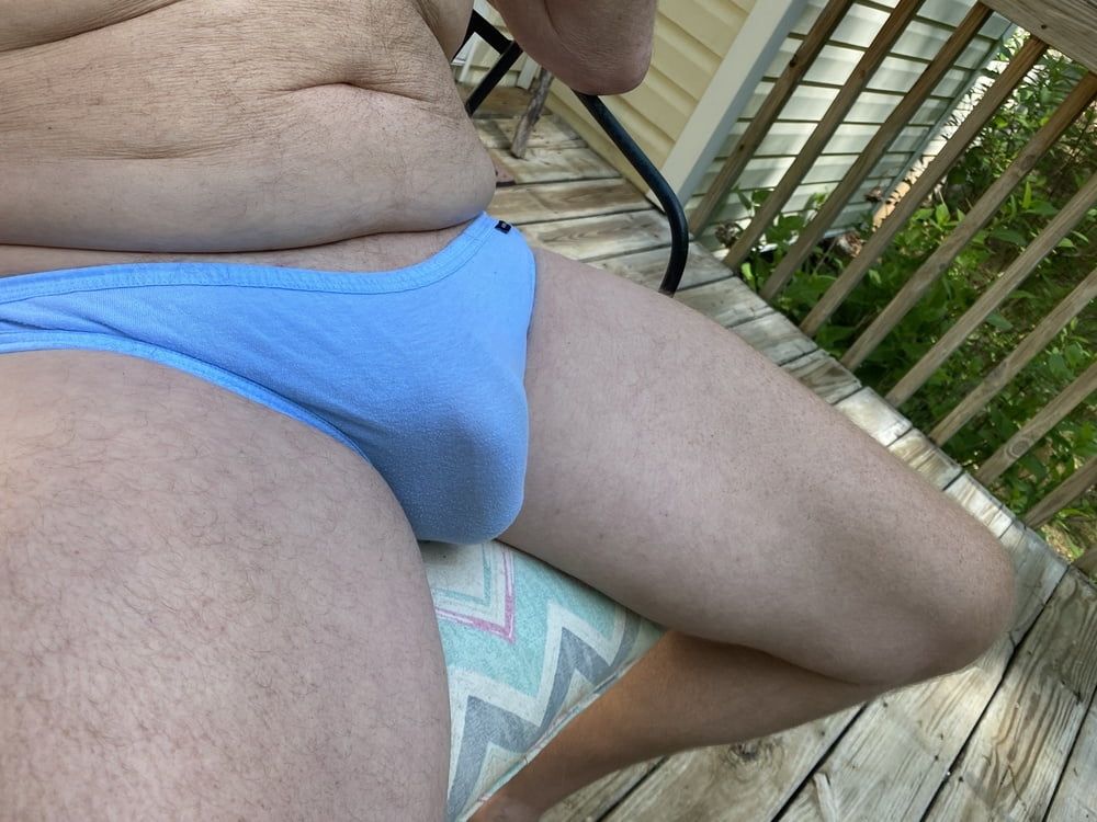 Uncut Dick on the Deck #24
