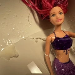 Cum on Cindy (Barbie Mermaid Doll)