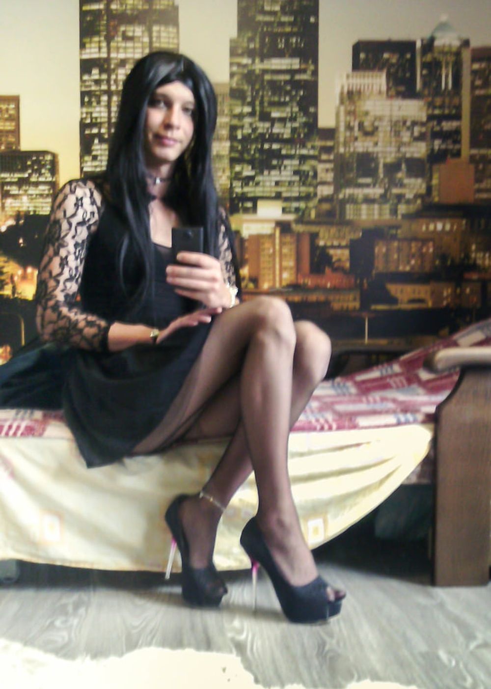 Sexy femboy vladasexytrans posing for you #18