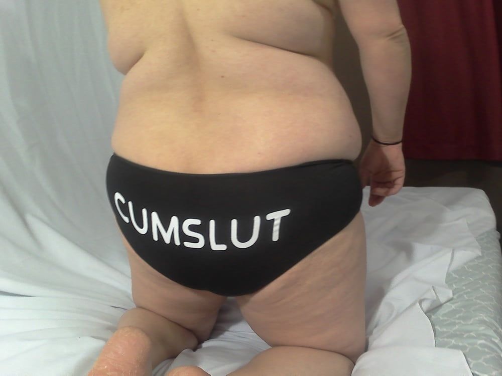 Sexy BBW Cumslut Panties #37
