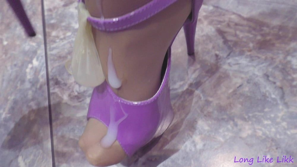 I put on purple shoes #2