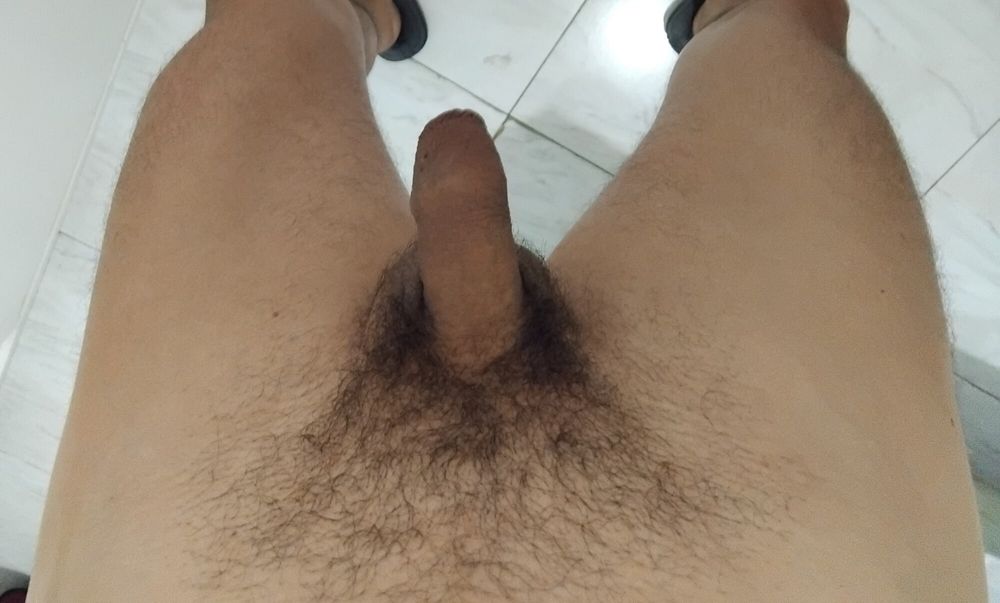 my soft and semi hard cock #48