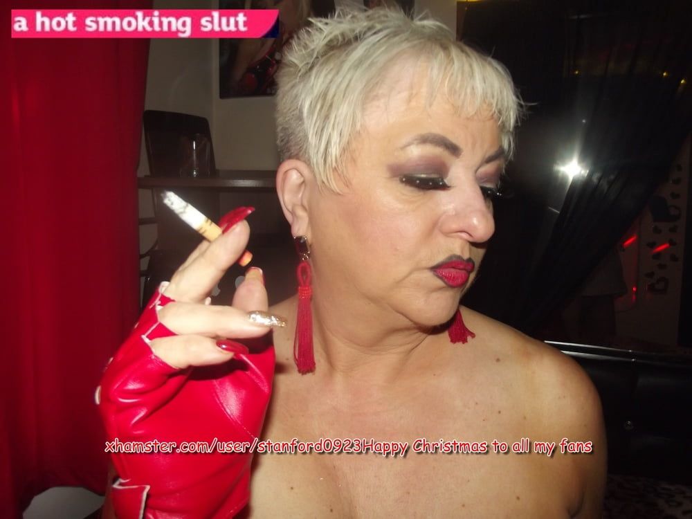 A HOT SMOKING SLUT