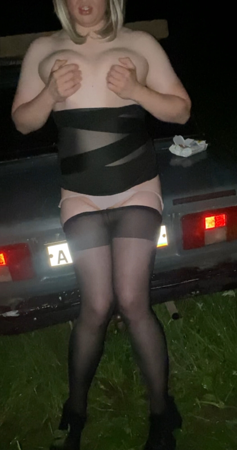 Night, car, trans whore. #3
