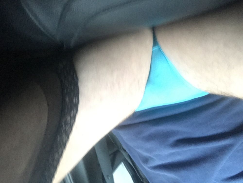 crosDriving in panties  #5