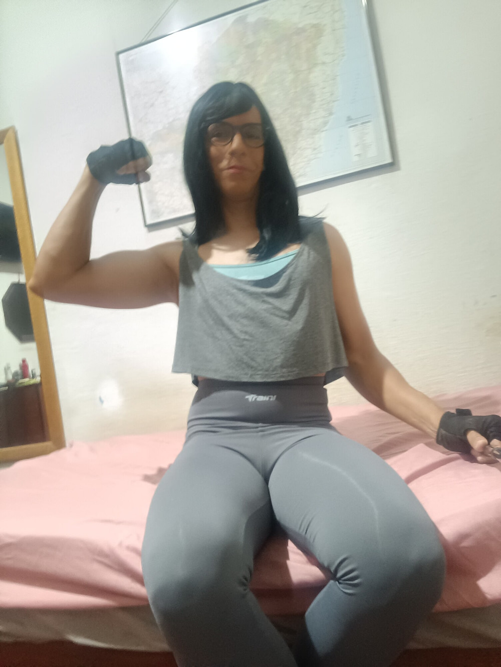 Sakura Nakamura Skinner legging Grey  #49