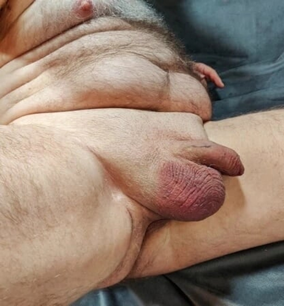 Shaved cock and balls #5