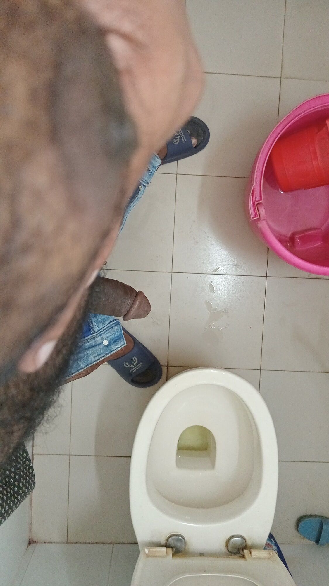 Hot sexy Bengali boy riding Big Black Dick at washroom #8