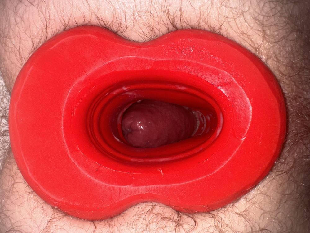 Anal prolapse in oxball ff pighole #3