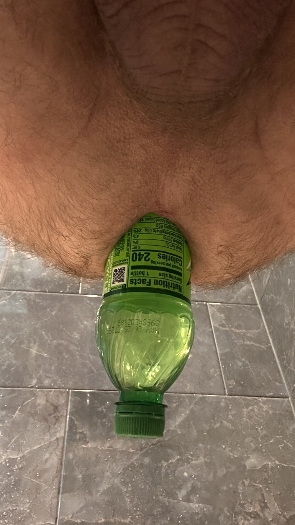 New bored in my hotel room w My Dew Bottle up ass  #19