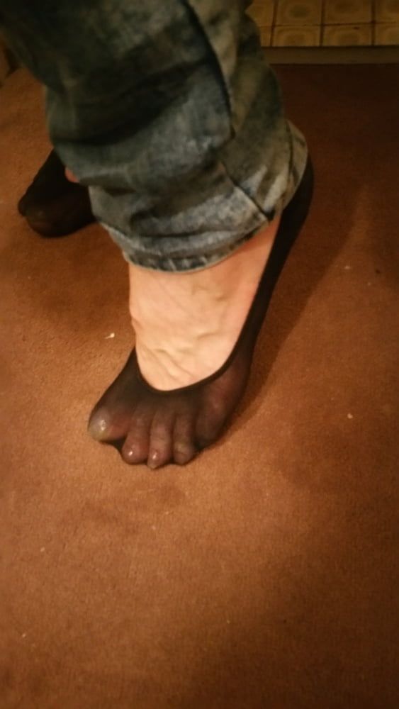 Asian ts low sticky sock feet