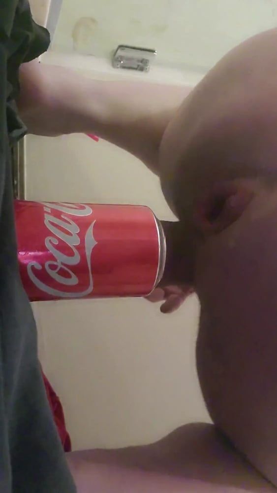 Soda can in my asshole  #14