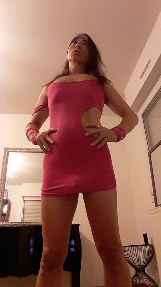 Tygra bitch in pink dress. #49