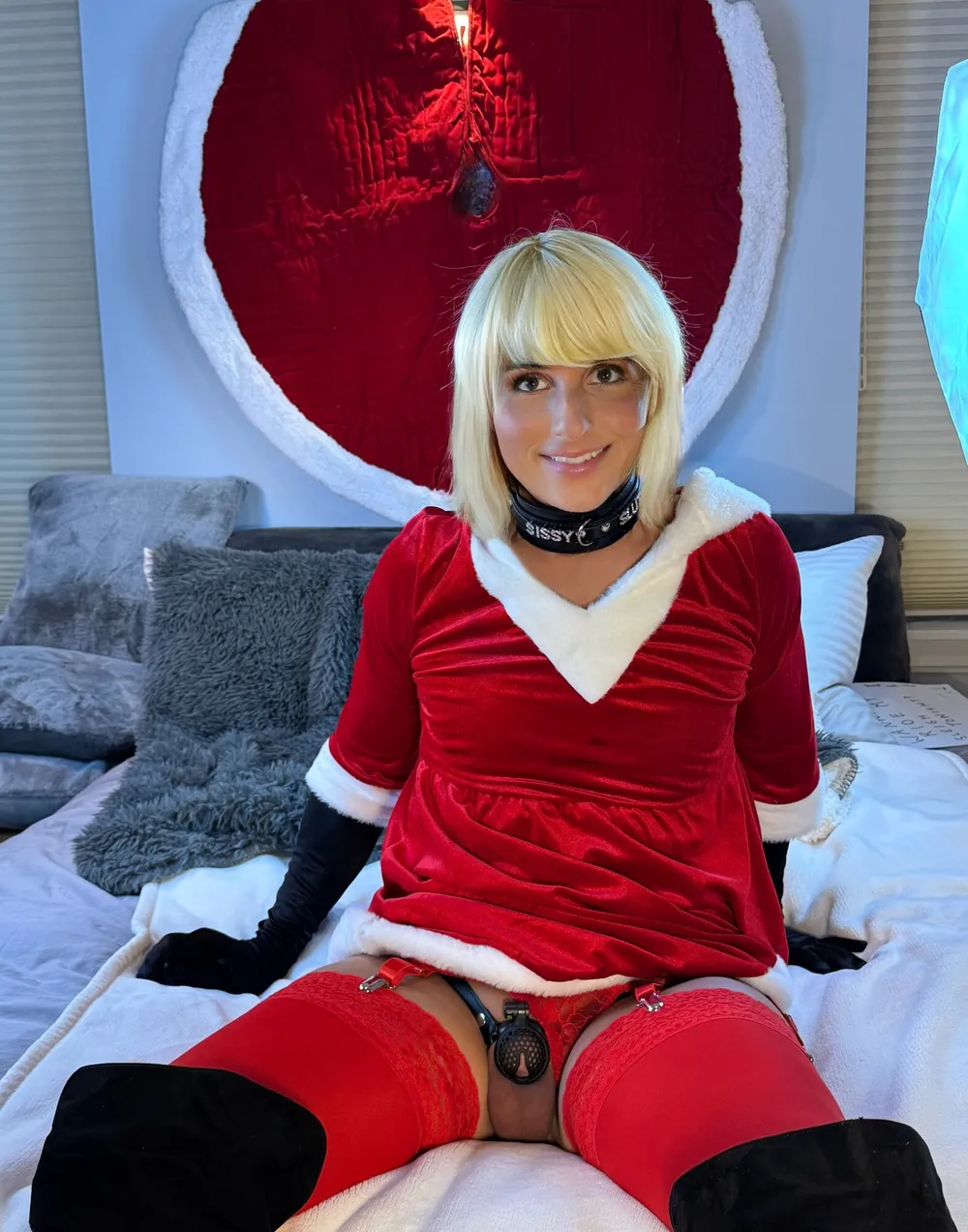 Santa’s Sissy Helper #9