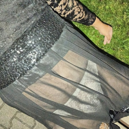 SEETHRU SKIRT