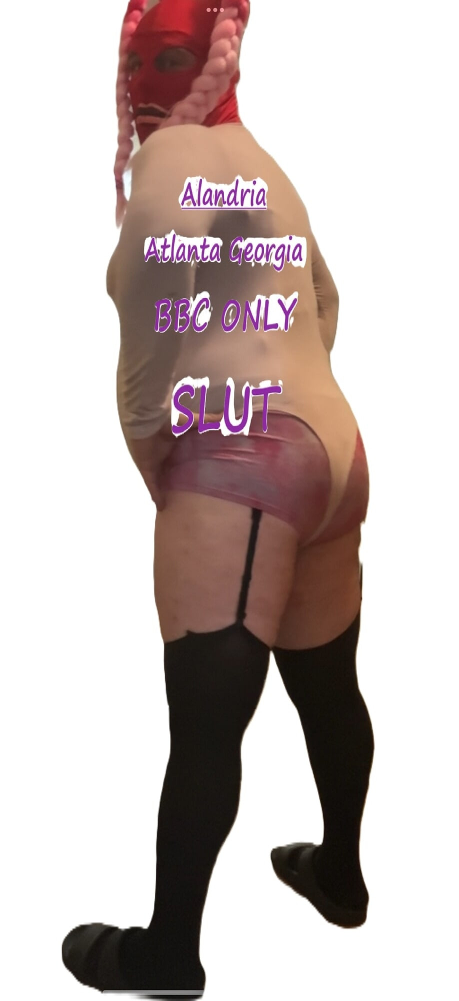 Alandria Atl. georgia covington ga sissy slut for bbc traier #3