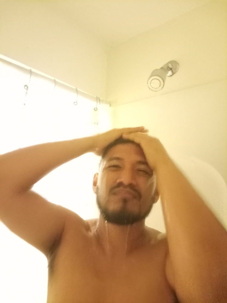 Showering 