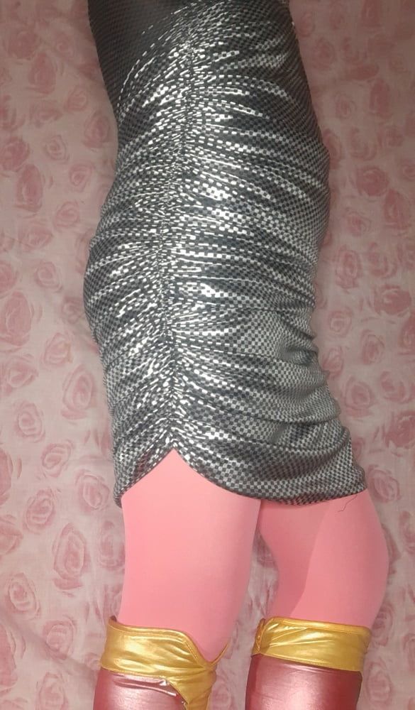 Sissy Lovelaska - delighted with the new dress #3