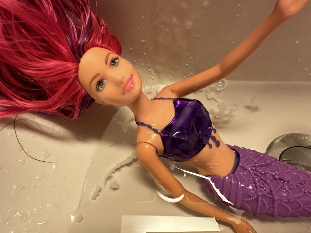 Cum on Cindy (Barbie Mermaid Doll)