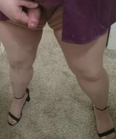 sissy girl carrie in purple         