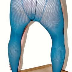 Tights in Petrol Layered