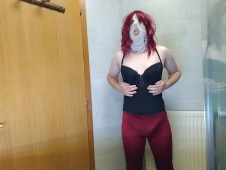 red pants