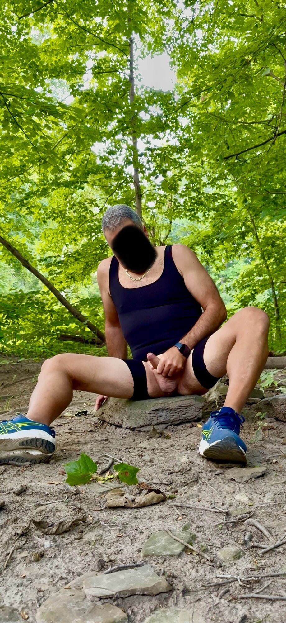 Crotchless bodysuit outside #8