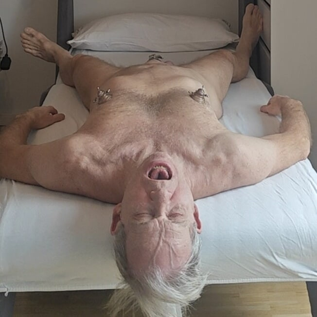 Naked and stretched  #4