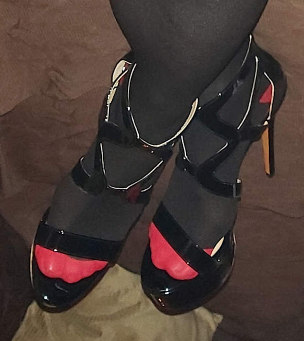 J&#039;s Black Stilettoes  #2