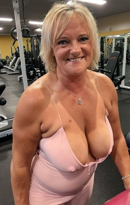 Mrs. Joanne Tanner a Real Public Schoolteacher at the Gym #6