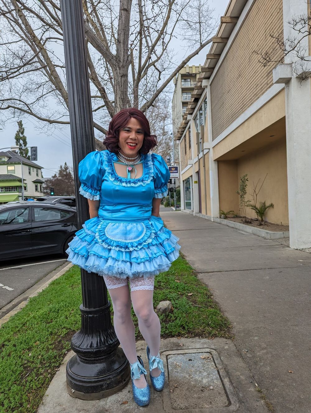 Sissy Candy goes out in public! #15