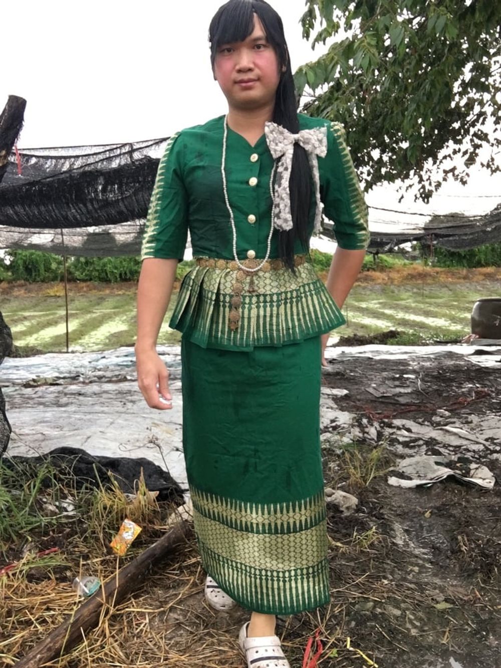  Thai dress green EP.1 #17