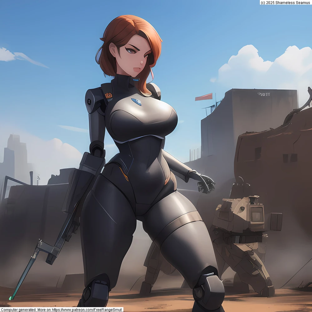 Busty Battle Bots #6