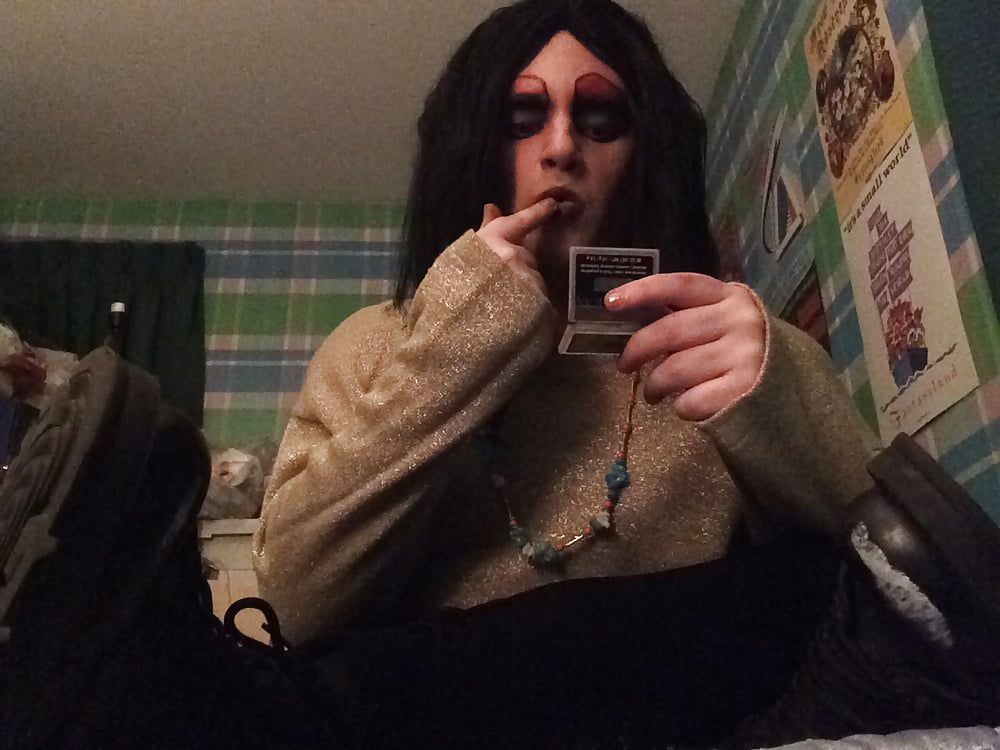 Big City Tramp (goth tranny) #5