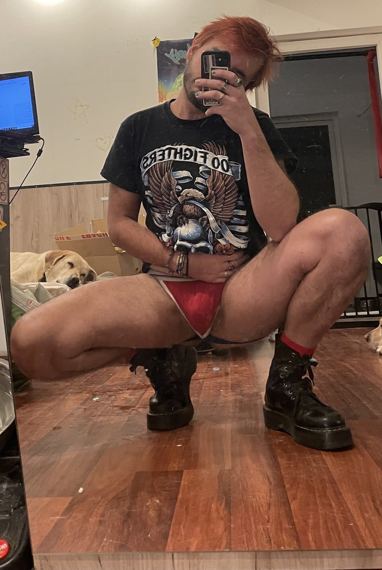 Jockstrap and boots #2