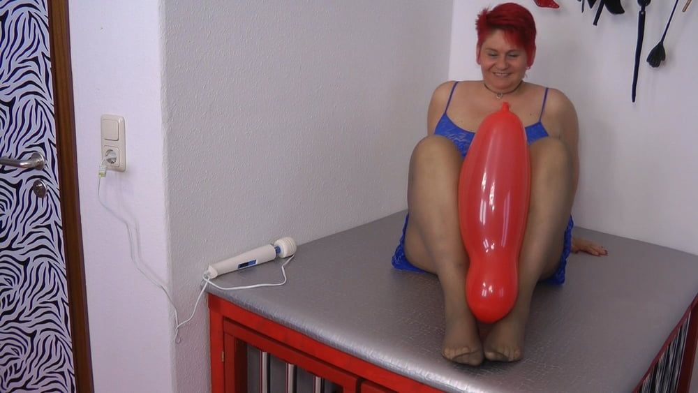 User wish - pantyhose and balloon #2