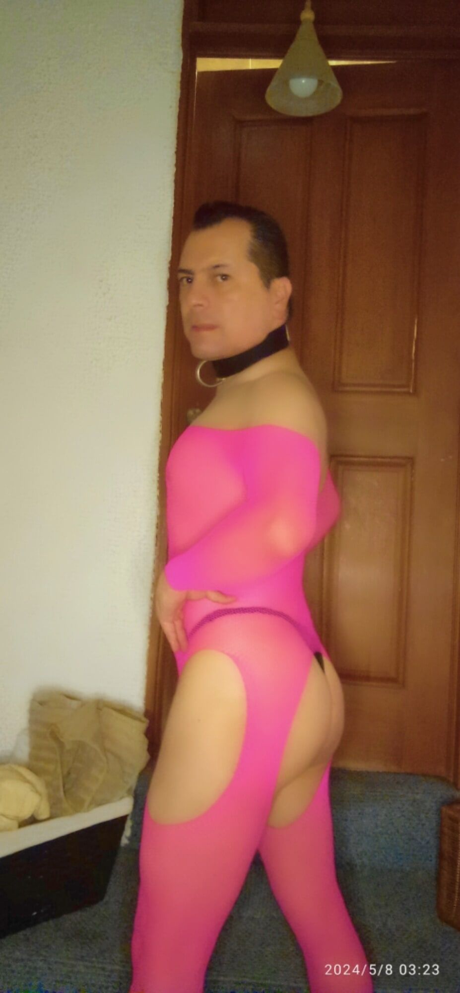 My new pink lingerie 