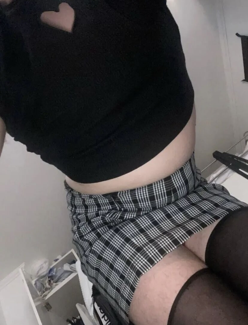 Having fun in my skirt #23