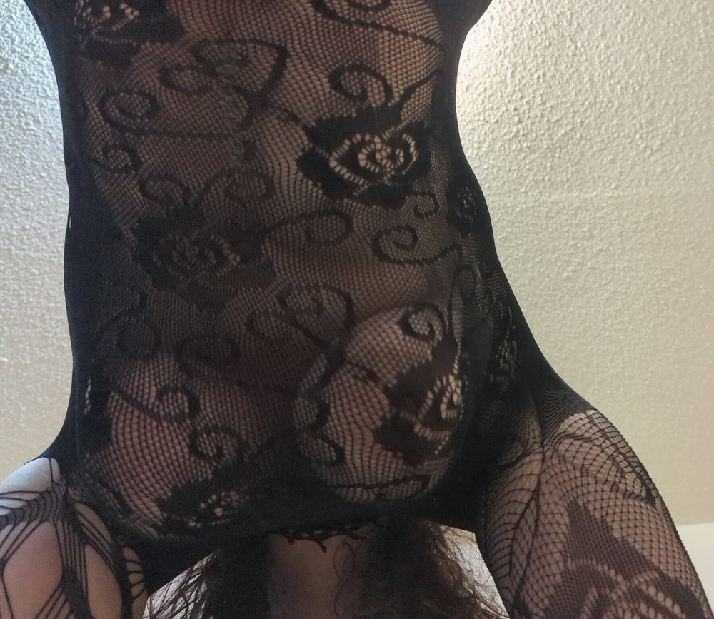 Photo session Pt1 Chubby Milf in Heels and Lingere #16