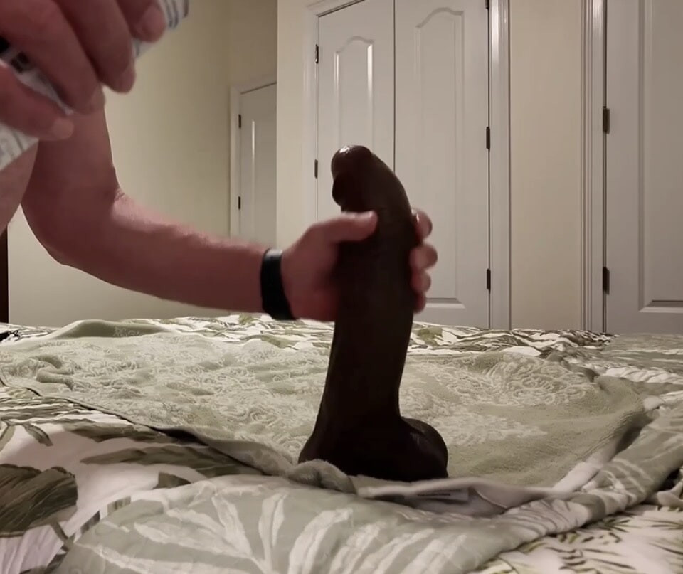 A HUGE Dildo try out #5