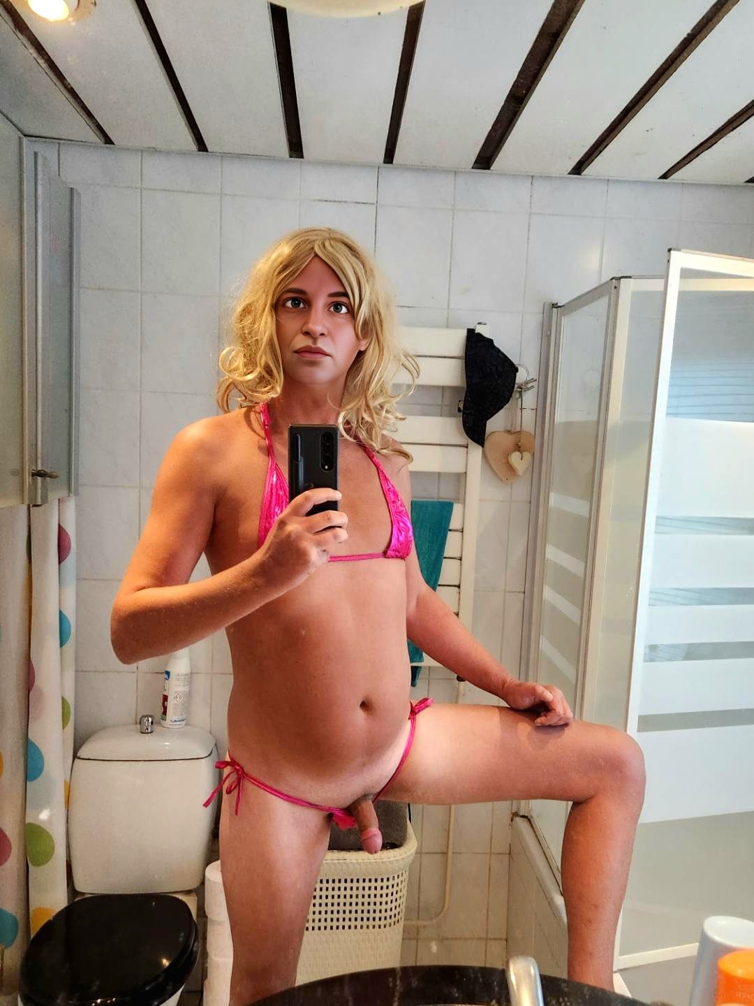 Dutch sissy crossdresser tgirl barbie FamkeJames  #16