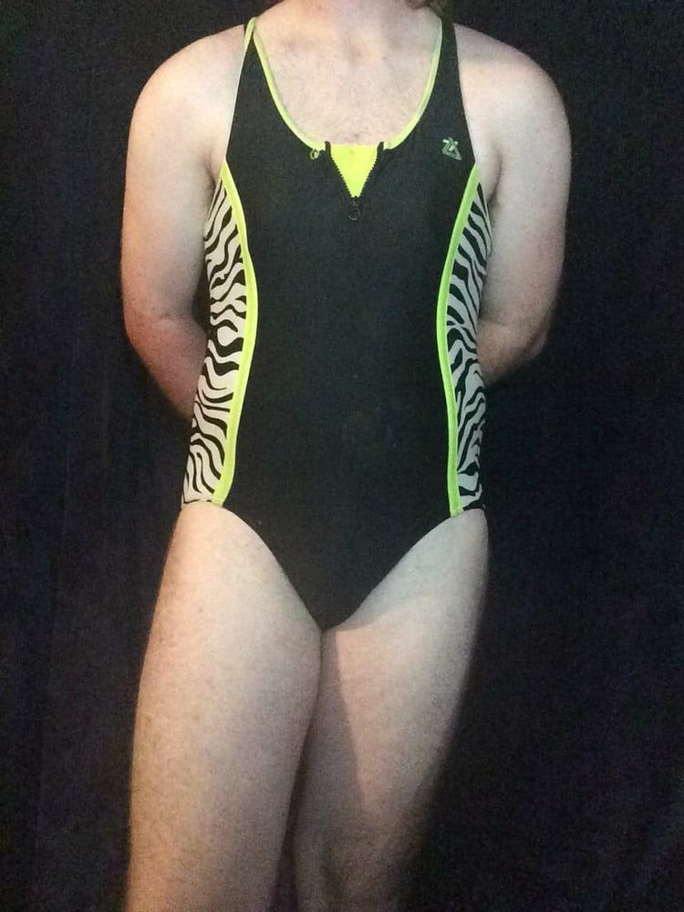 Zebra Print swimsuit  #7