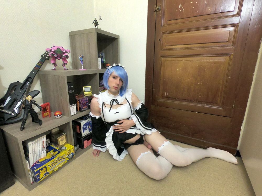 Rem trans cosplay #16