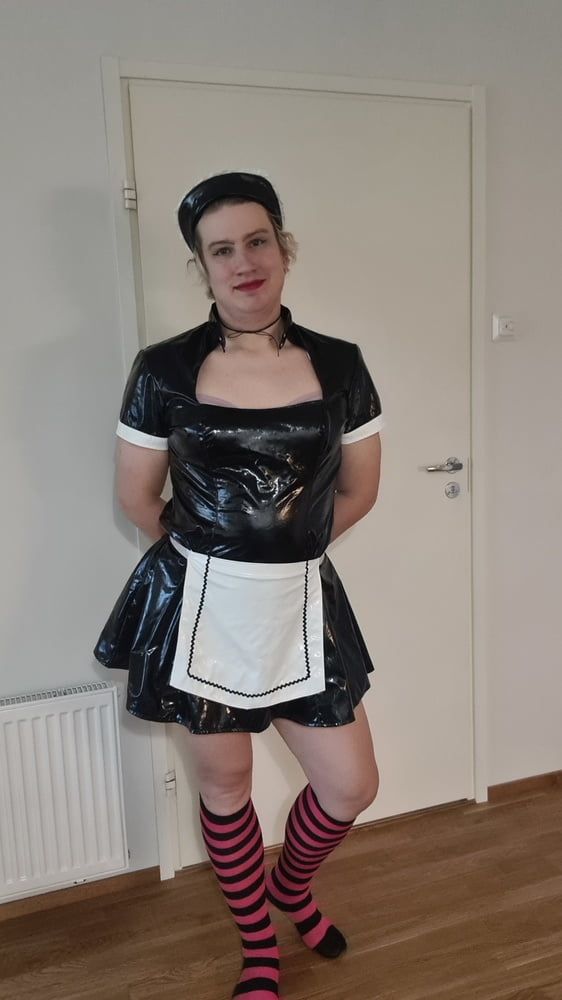 Me in a maid outfit