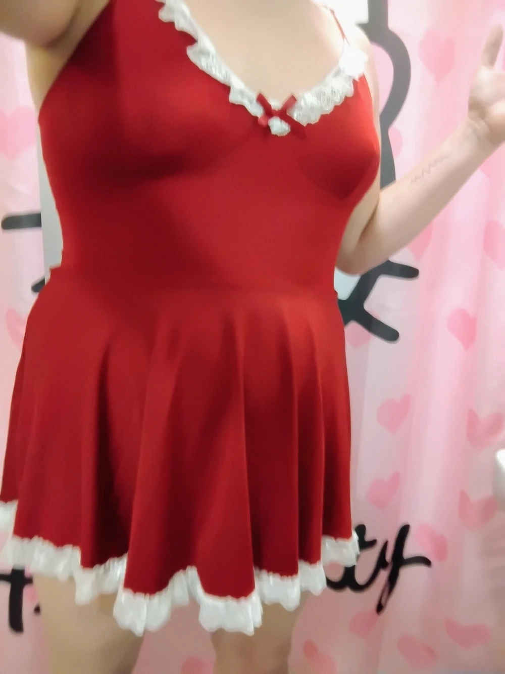 Red maid outfit  #2