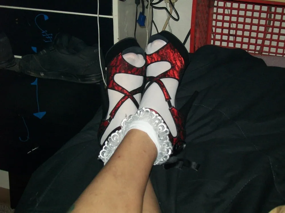 Me and my sexy new heels #7